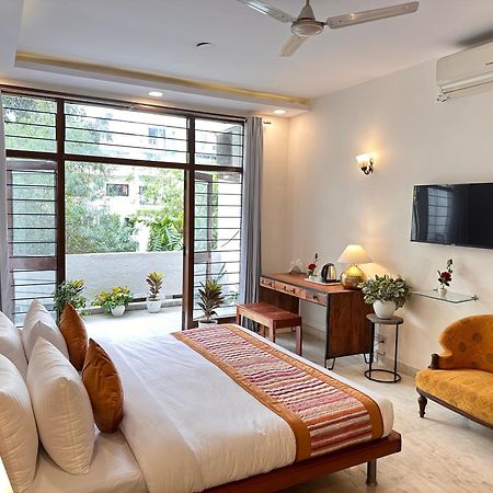 Grove Residency Hauz Khas New Delhi Couple Friendly Hotel Eksteriør billede