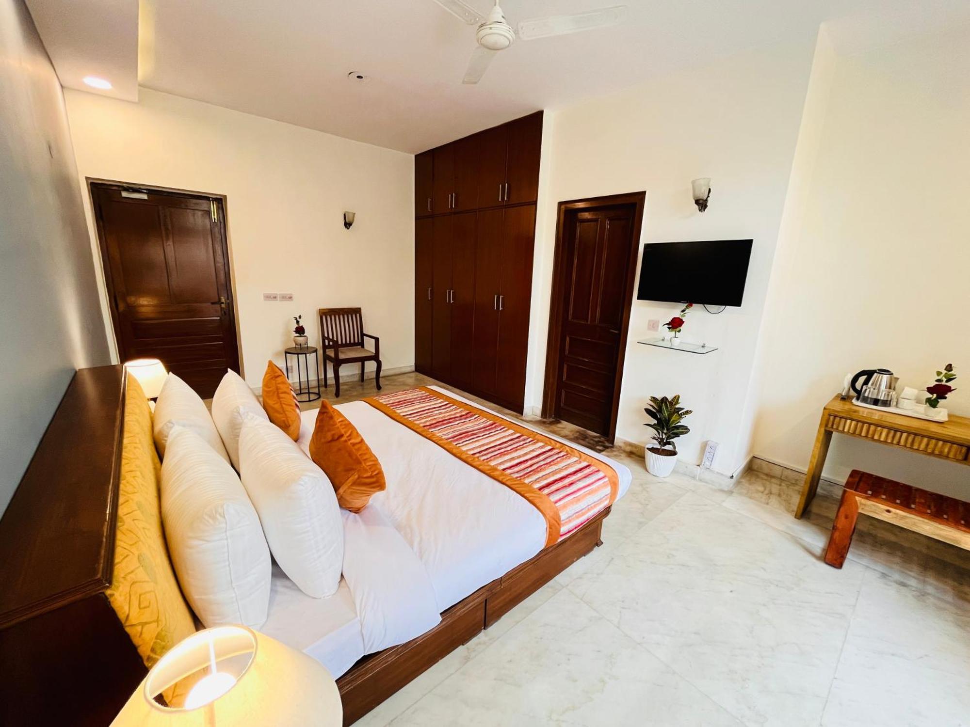 Grove Residency Hauz Khas New Delhi Couple Friendly Hotel Eksteriør billede