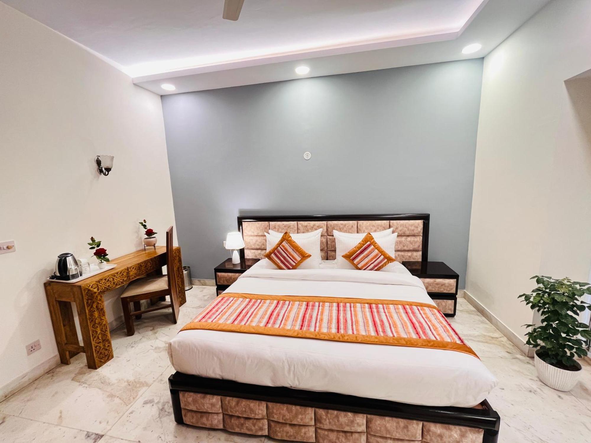 Grove Residency Hauz Khas New Delhi Couple Friendly Hotel Eksteriør billede