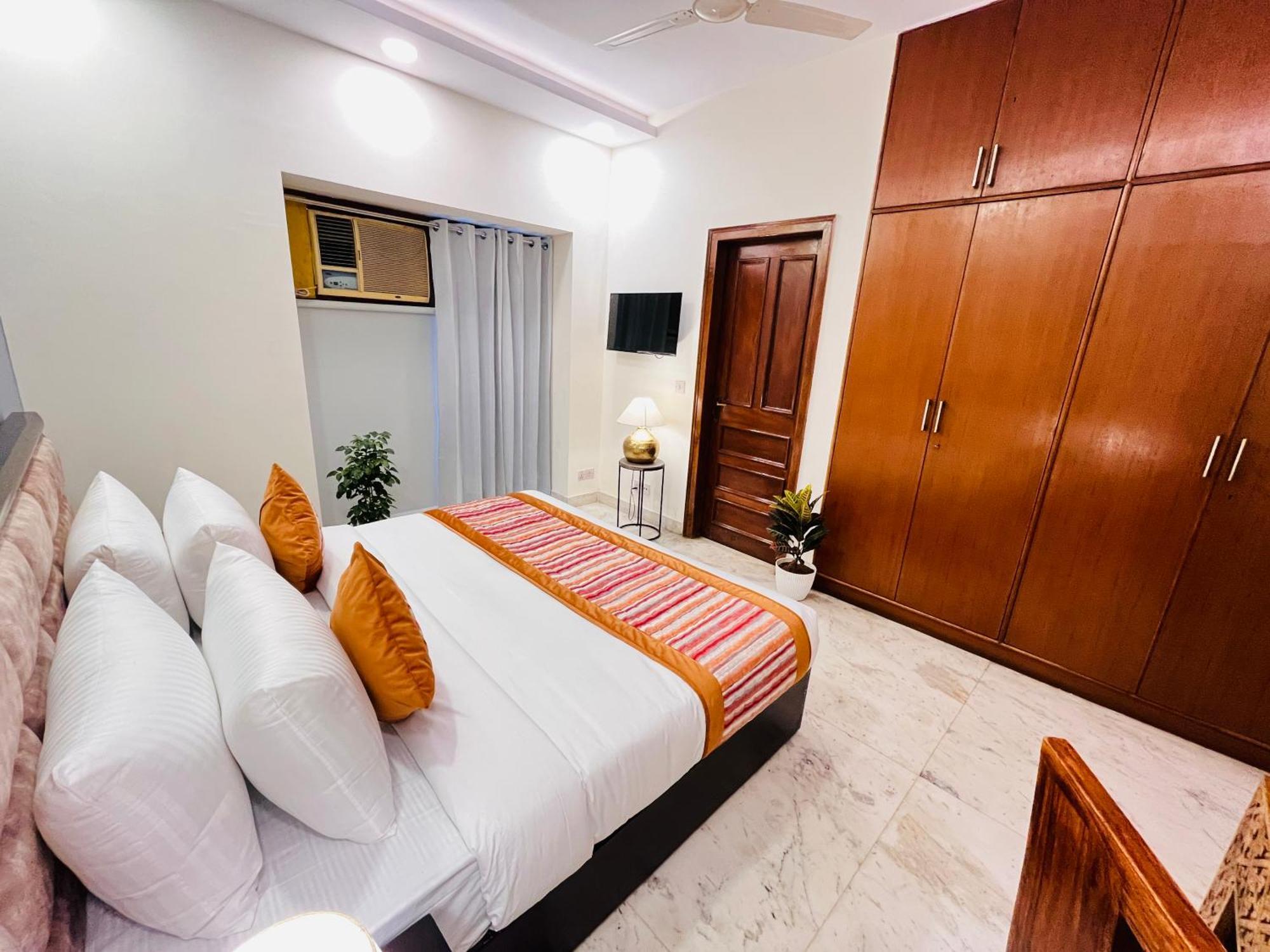 Grove Residency Hauz Khas New Delhi Couple Friendly Hotel Eksteriør billede