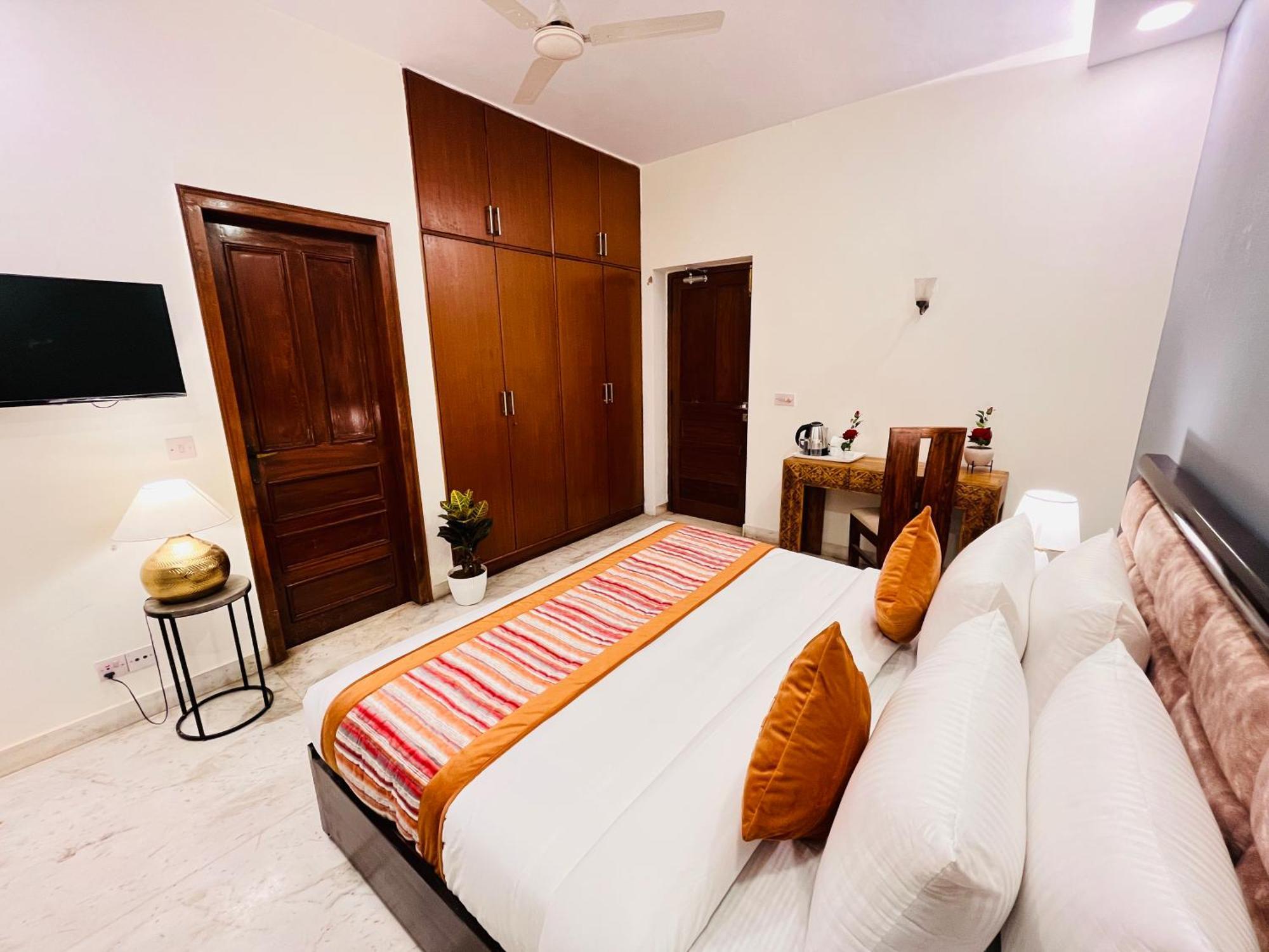 Grove Residency Hauz Khas New Delhi Couple Friendly Hotel Eksteriør billede