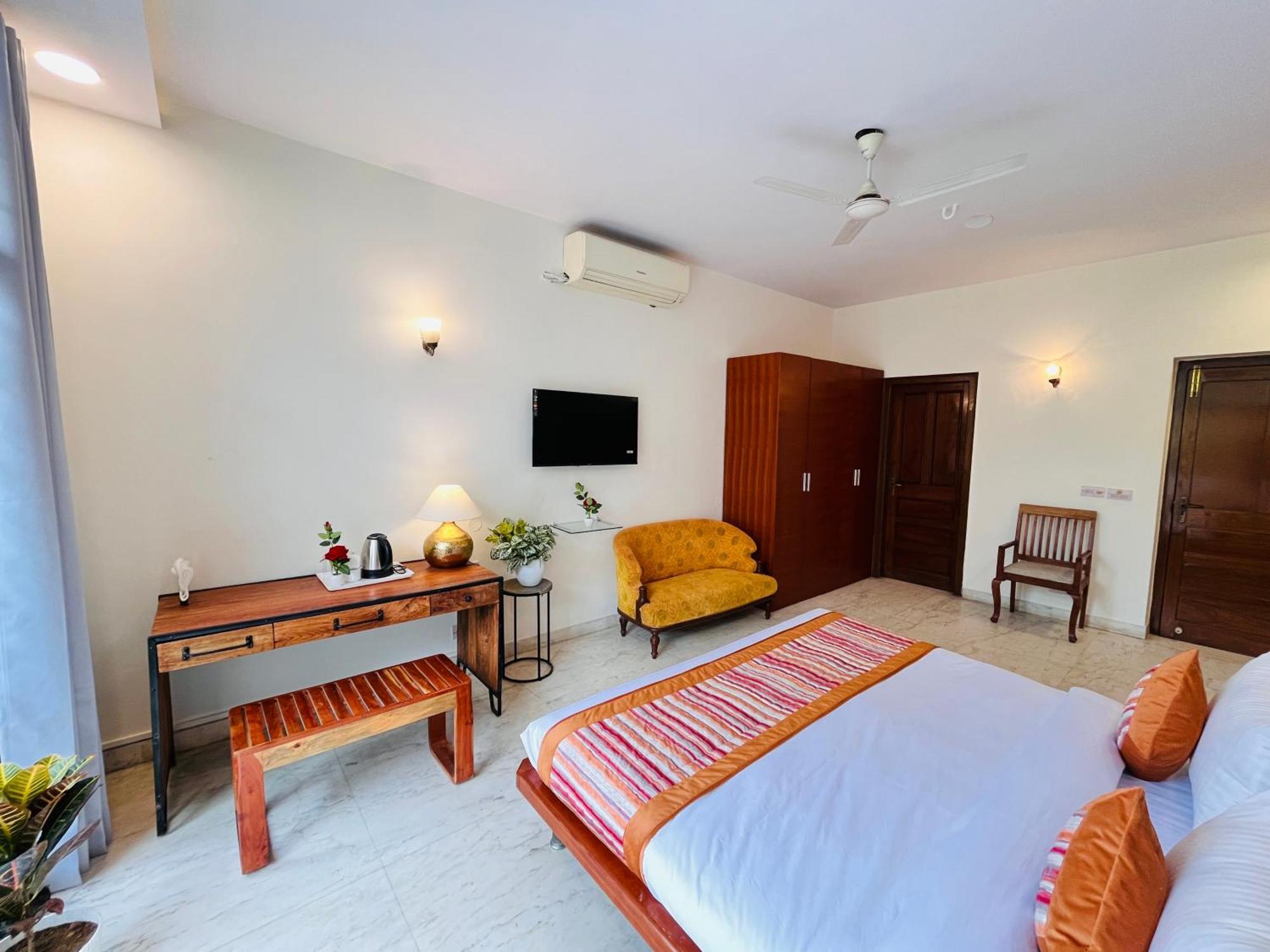 Grove Residency Hauz Khas New Delhi Couple Friendly Hotel Eksteriør billede