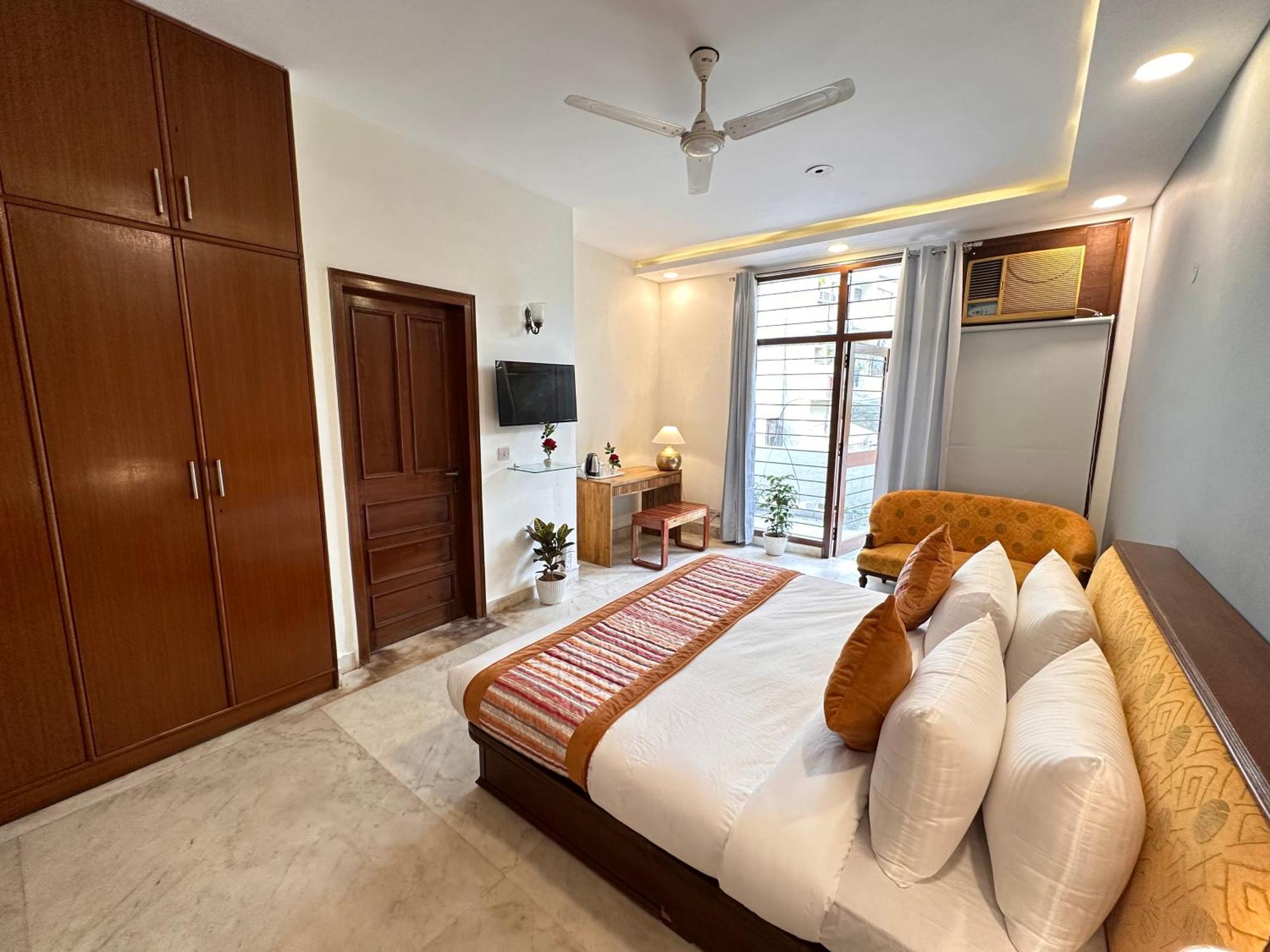 Grove Residency Hauz Khas New Delhi Couple Friendly Hotel Eksteriør billede