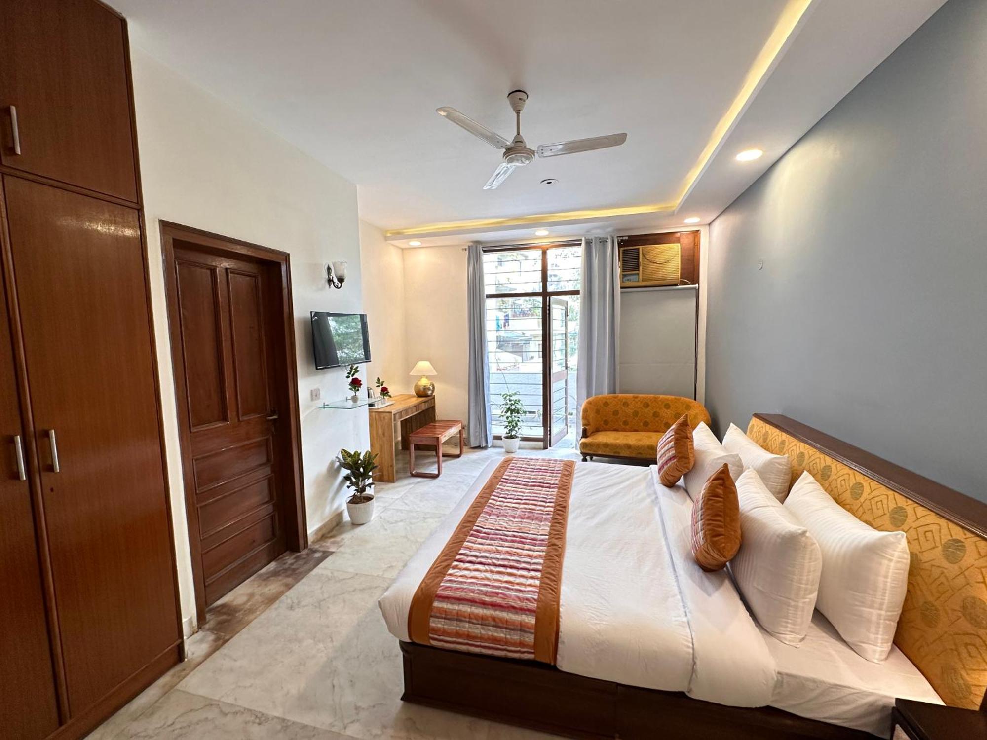 Grove Residency Hauz Khas New Delhi Couple Friendly Hotel Eksteriør billede