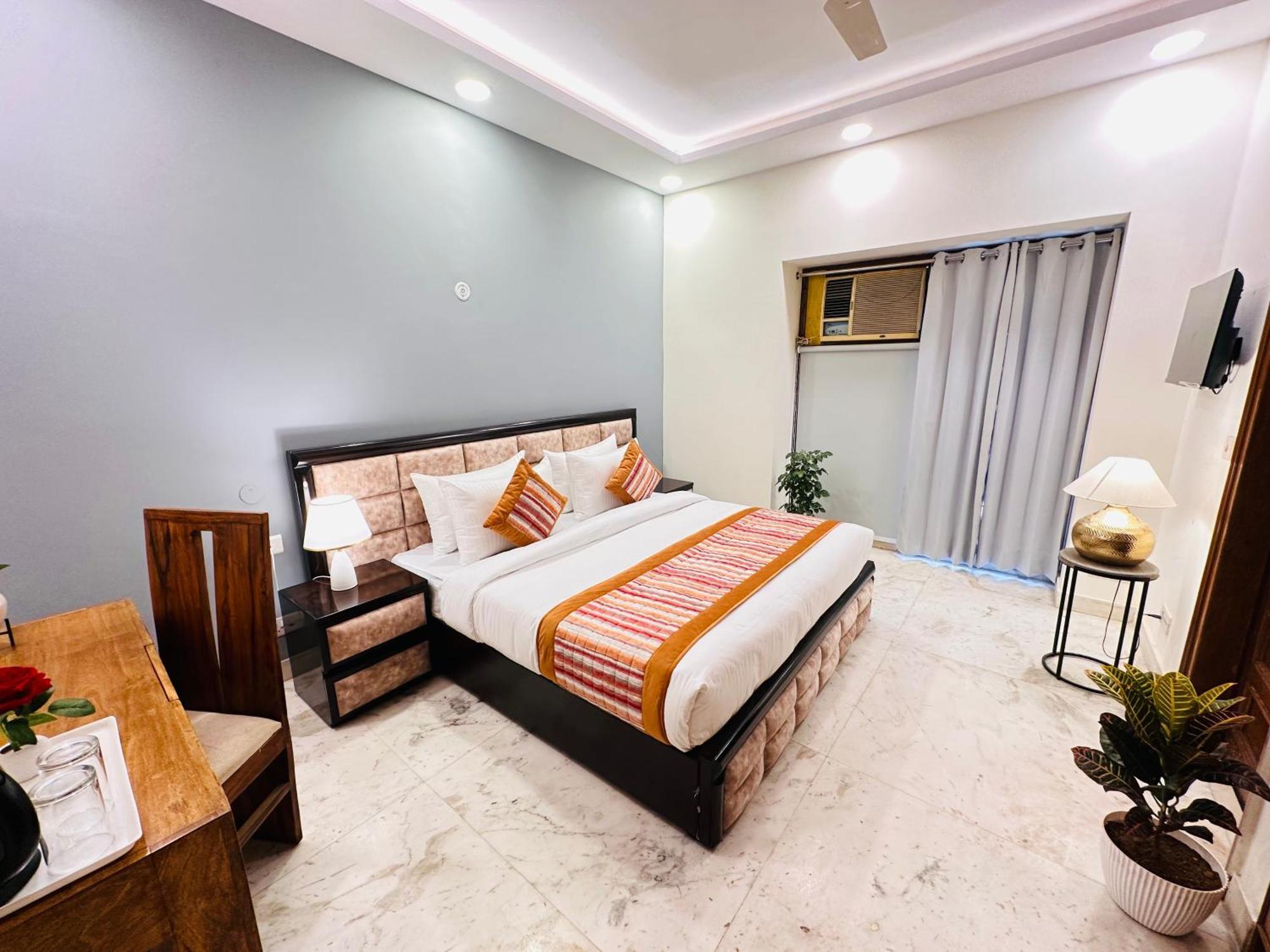 Grove Residency Hauz Khas New Delhi Couple Friendly Hotel Eksteriør billede